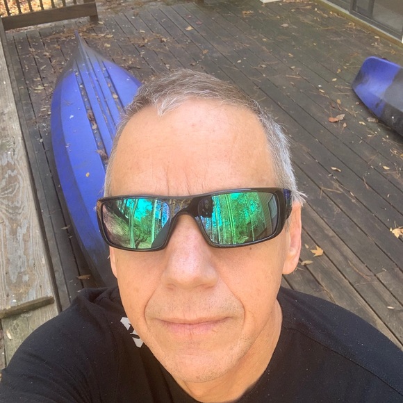 SOLD! OAKLEY SUNGLASSES for men black with green jade lenses BRAND NEW IN BOX! - Picture 6 of 13